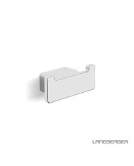 Double Langberger Chrome bathroom hook