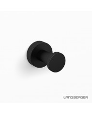 Bathroom hook single 4 cm. Langberger Black Matt