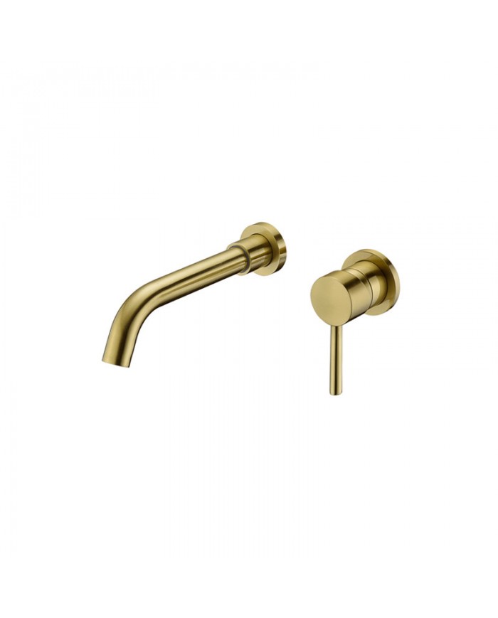 Built-in Basin Mixer Tap & Spout Single Outlet/Two Holes Karag Artemis Oro 911-P (5206836065243)