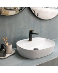 Νιπτήρας επικαθήμενος LT 2202 KARAG 50,5x38,5x12cm