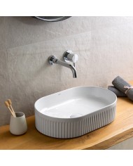 Νιπτήρας επικαθήμενος LT 2285 KARAG 50x32x12cm