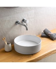 Νιπτήρας επικαθήμενος LT 3283-S KARAG 36x36x11,5cm