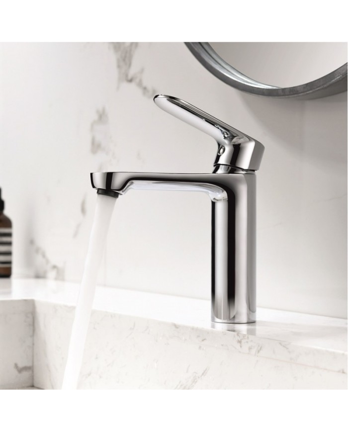 Inter Ceramic Siena Chrome Basin Mixer ICF 111320C