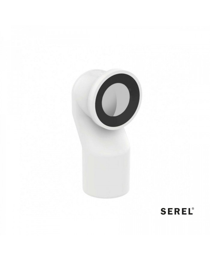 Προέκταση για Κατωστόμια Λεκάνη Serel White (509-MCURVA-300)