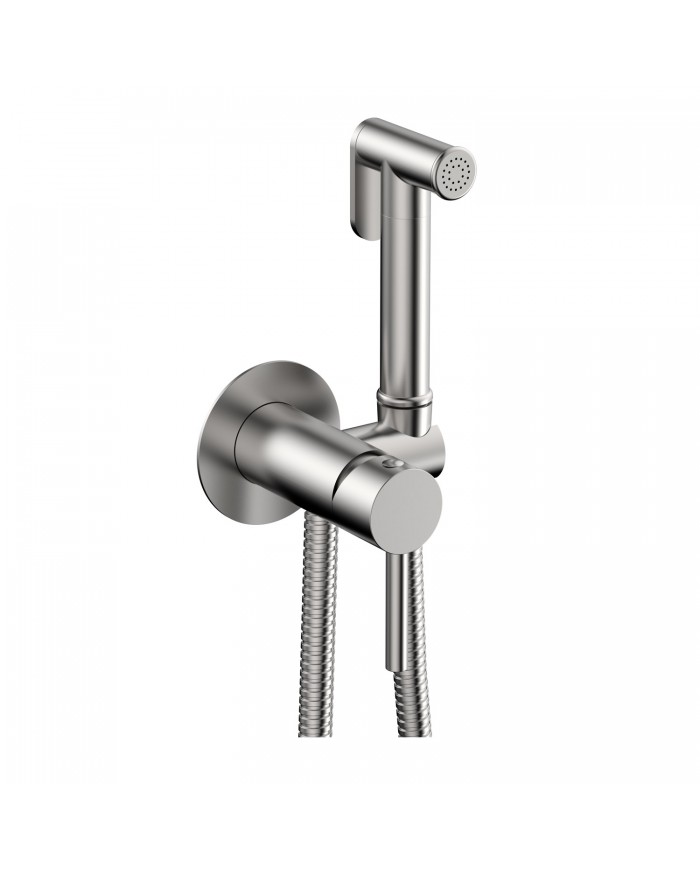 Karag Artemis Satinato SO746 21021 Bidet Mixer Tap Set with Hot-Cold Mixing (5206836664637)