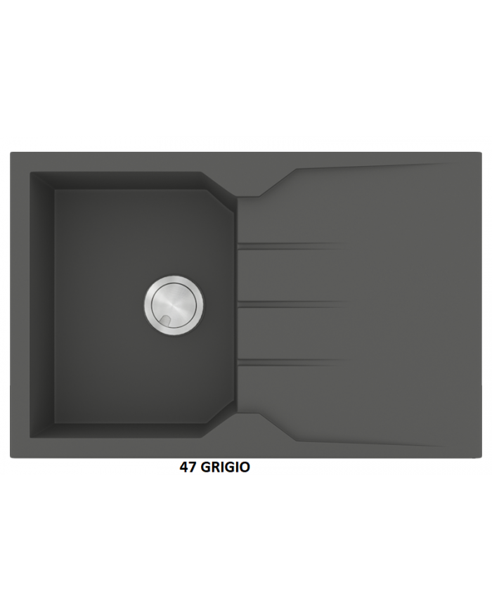 Granite Sink Sanitec Ultra Granite 807 79 1B 1D (79X50) Heavy Duty Reversible