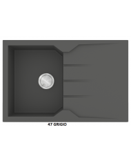 Granite Sink Sanitec Ultra Granite 807 79 1B 1D (79X50) Heavy Duty Reversible