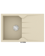 Granite Sink Sanitec Ultra Granite 807 79 1B 1D (79X50) Heavy Duty Reversible