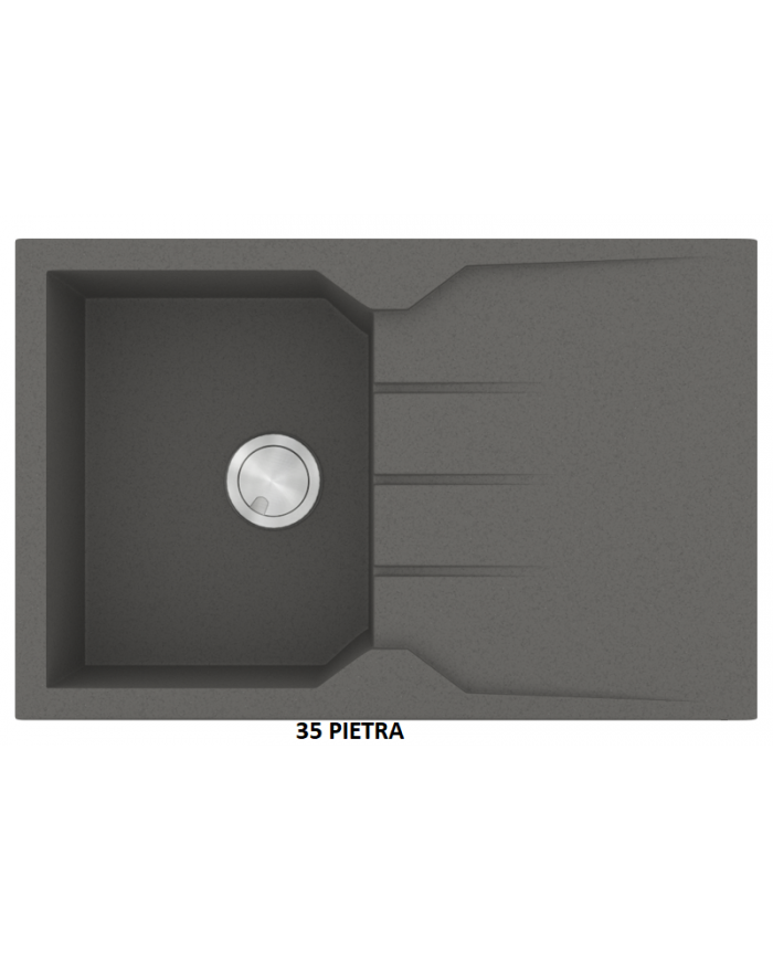 Granite Sink Sanitec Ultra Granite 807 79 1B 1D (79X50) Heavy Duty Reversible