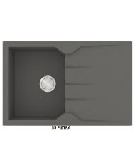 Granite Sink Sanitec Ultra Granite 807 79 1B 1D (79X50) Heavy Duty Reversible