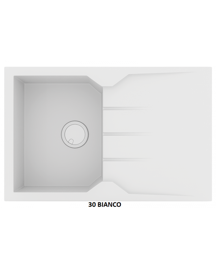 Granite Sink Sanitec Ultra Granite 807 79 1B 1D (79X50) Heavy Duty Reversible