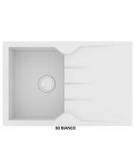 Granite Sink Sanitec Ultra Granite 807 79 1B 1D (79X50) Heavy Duty Reversible