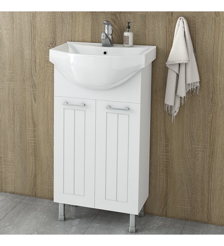 Βάση Επίπλου Μπάνιου με Νιπτήρα Drop RITMO 45