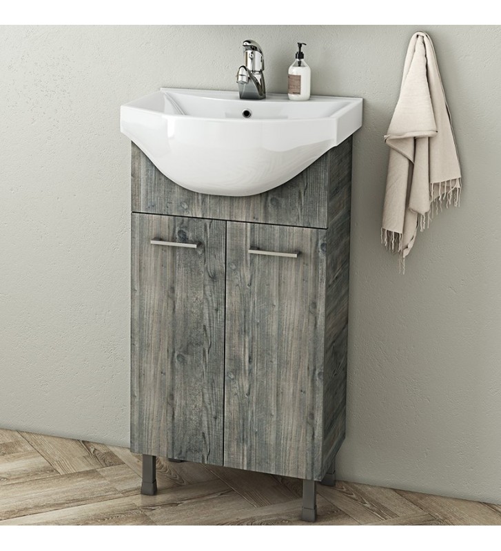 Βάση Επίπλου Μπάνιου με Νιπτήρα Drop RITMO 45