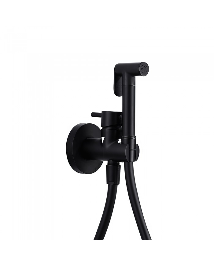 Built-in Bidet System Imex Munich Black Matt Mixer & Shower 1 Hole (RDM001/NG)