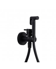 Built-in Bidet System Imex Munich Black Matt Mixer & Shower 1 Hole (RDM001/NG)