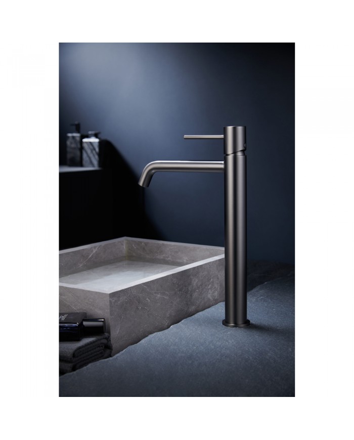 Tall Basin Mixer Imex Monza Black Gun Metal PVD (BDM039-3BGM)