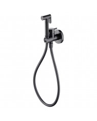 Built-in Bidet System Imex Munich Black Gun Metal PVD Mixer & Shower 1 Hole (RDM001/BGM)