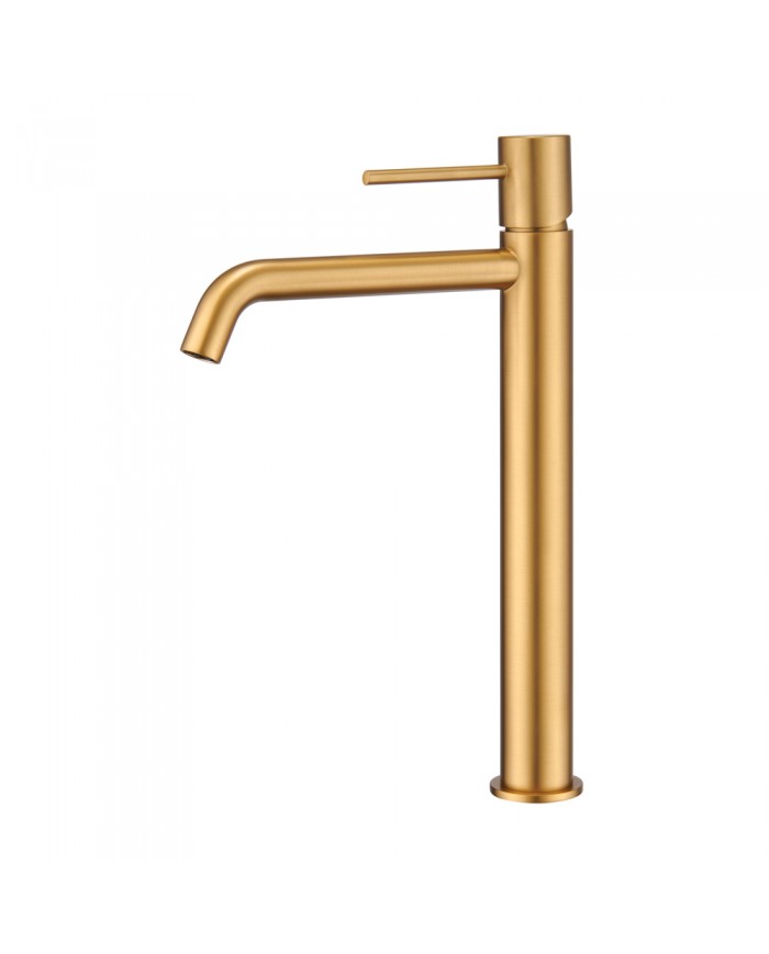 Imex Monza Tall Basin Mixer Tap Matte Gold PVD (BDM039-3OC)