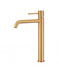 Imex Monza Tall Basin Mixer Tap Matte Gold PVD (BDM039-3OC)
