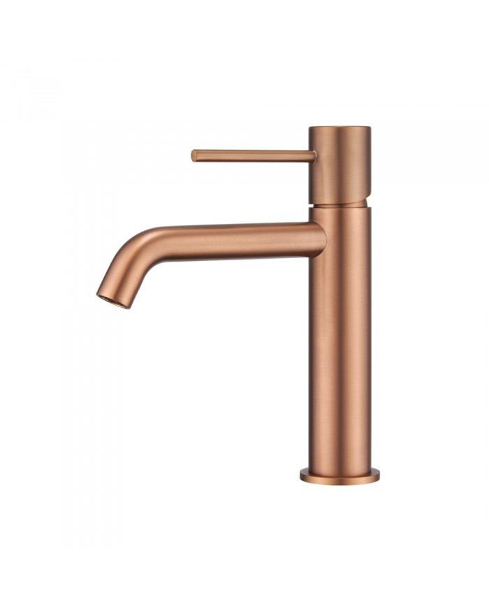 Imex Monza Basin Mixer Tap Rose Gold Matte PVD (BDM039-1ORC)