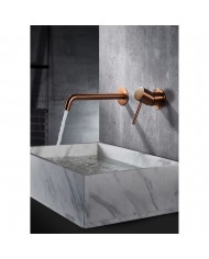 Imex Monza Built-in Mixer Tap Rose Gold Matt / Copper PVD (GLM039/ORC)