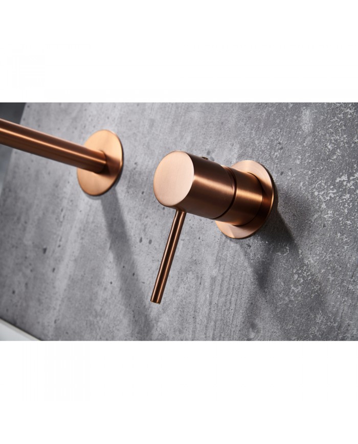 Imex Monza Built-in Mixer Tap Rose Gold Matt / Copper PVD (GLM039/ORC)