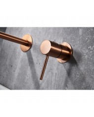 Imex Monza Built-in Mixer Tap Rose Gold Matt / Copper PVD (GLM039/ORC)
