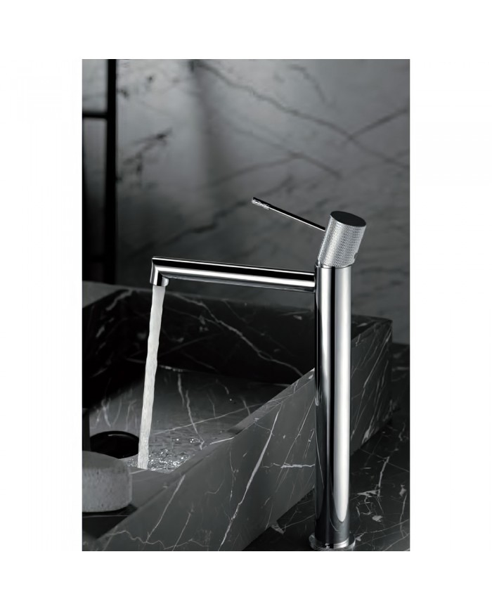 Tall Basin Mixer Brass Imex Line Chrome (BDD038-3)