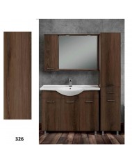Bathroom Furniture Economy MDF Laminate 85 Base, Mirror, Washbasin, Column: