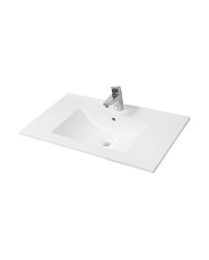Bathroom Furniture MDF Laminate with PVC Sunny 60 cm Base, Sink, Mirror-Cloakroom