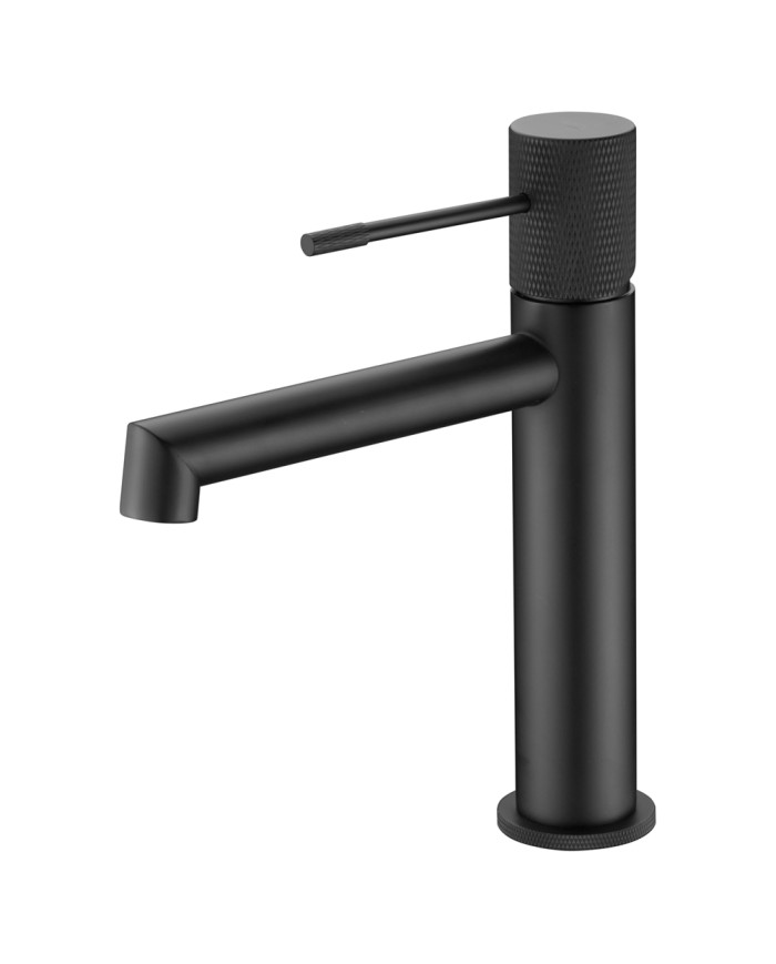 Imex Line Brass Basin Mixer Tap, Matte Black (BDD038-1NG)