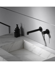 Built-in Basin Mixer Imex Line Matte Black (GLD038/NG)
