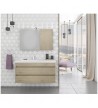 Bathroom Furniture Drop Luxus 100 Base, Washbasin, Mirror