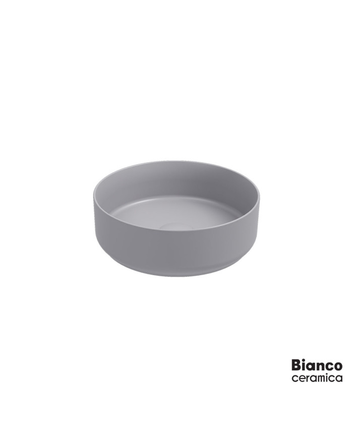 Etna Porcelain Washbasin Φ36 Bianco Ceramica Color: Stone Grey