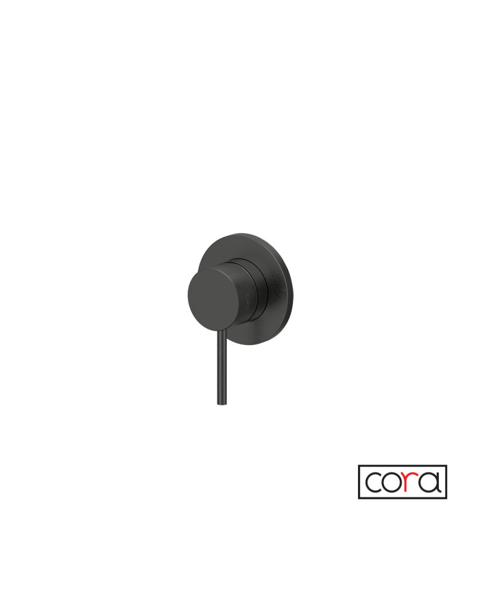 Μίκτης Εντοιχισμού 1 Εξόδου Cosmo PVD Black Brushed Inox 316L