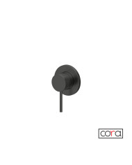 Μίκτης Εντοιχισμού 1 Εξόδου Cosmo PVD Black Brushed Inox 316L