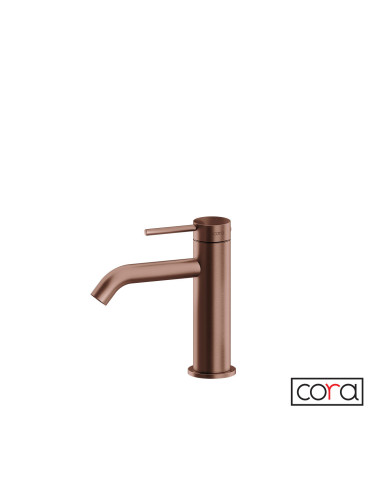 Μπαταρία Νιπτήρα με Βαλβίδα Clic-Clac Cosmo PVD Rose Gold Inox 316L
