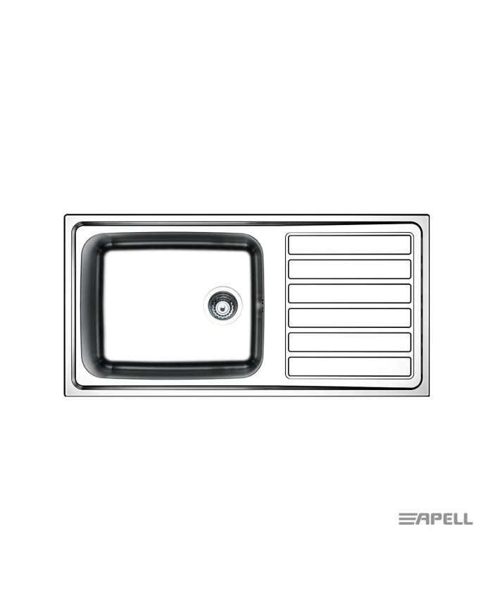 Stainless Steel Sink Insert Anniversario Apell 100 x 50 Inox Smooth