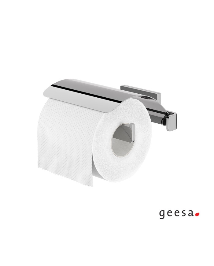 Χαρτοθήκη με Κάλυμμα CRAFT Geesa Inox Chrome