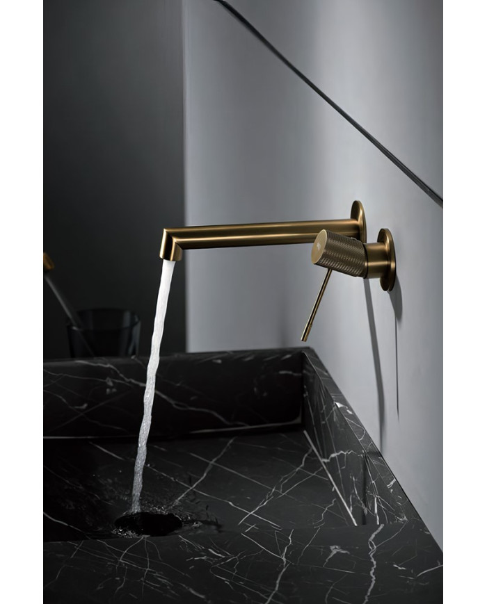 Built-in Basin Mixer Imex Line PVD Gold Matt (GLD038/OC)