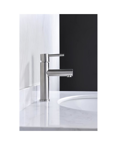 Μπαταρία Νιπτήρα Ανοξείδωτη Αναμεικτική Imex Moscu Inox S 316L (BDK034-1)