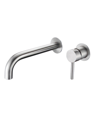 Μπαταρία Νιπτήρα Eντοιχιζόμενη Ανοξείδωτη Αναμεικτική Imex Moscu Acero Inox S316L (GLT023/AC)