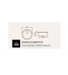 Sanitec Inox Cinzia Sink Satin Insert (Ø 43.5 cm) 11949
