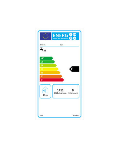 Θερμοσίφωνας Ηλεκτρικός Bartec Supreme 80lt 3Kw Κάθετος