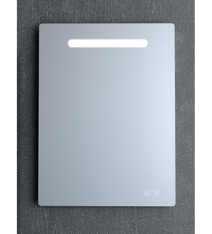 Bathroom Furniture Drop Torino 90 White-2 Furniture Stand, Sink & Mirror