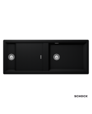 Schock Cristadur Prepstation Inset Sink 114x46cm. Color: Puro