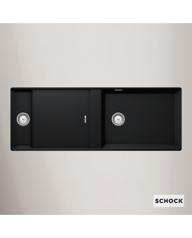 Schock Cristadur Prepstation Undermount Sink 114x46cm. Puro Color