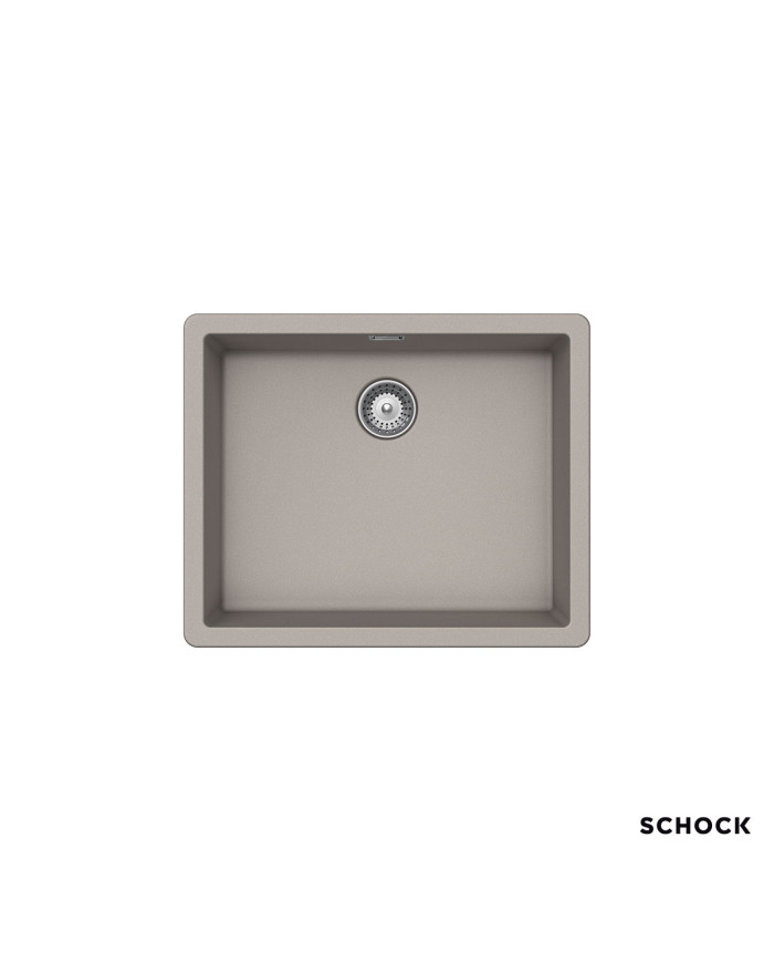 Schock Cristalite Manhattan Concrete Undermount Sink Single Bowl 55.6x45.6cm.