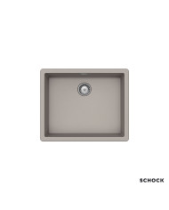 Schock Cristalite Manhattan Concrete Undermount Sink Single Bowl 55.6x45.6cm.